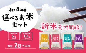 米 新米 5kg 10kg 令和8年産 スピード発送 選べる発送月 10月 11月 白米 精米