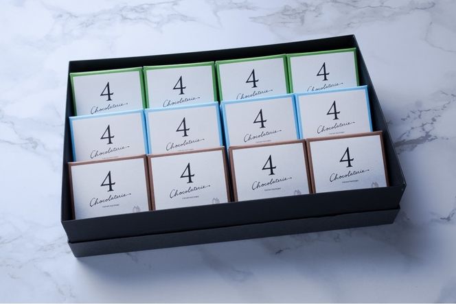 【スイーツ】チョコレートサンド12個入（バニラ、四日市抹茶、ビター）-[G361]