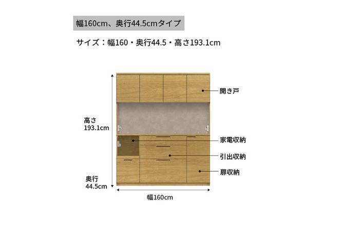 キッチンボード NWB-S1600R  [No.1092]
