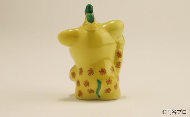 九谷焼　ブースカ色絵 a05 工芸品 焼き物 キャラクター キャラ ヒーロー アニメ インテリア 置き物 雑貨 シリーズもの テレビアニメ ウルトラマンシリーズ 敵 