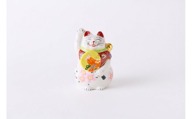 3.5号左団扇招き猫　桜盛 172111_CY13005