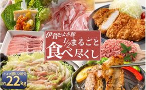伊賀とよさ豚1/2まるごと食べ尽くし【cook0047】