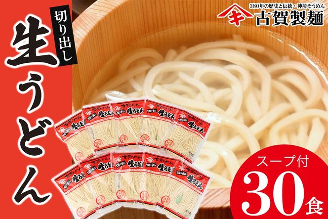 ふっくらモチモチ神埼生うどん 10袋入【麺 うどん 生うどん 釜揚げうどん】(H014145)