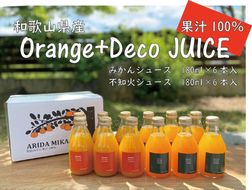 ジュース飲み比べセット 不知火ジュース みかんジュース 各6本 合計12本セット | 和歌山県　農家自慢 BA45