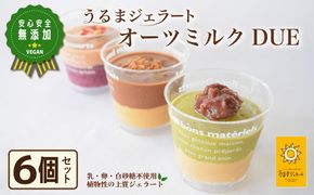 うるまジェラート　オーツDUE6個セット　ヴィーガン