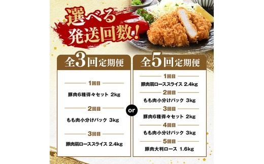 ※回数が選べる※厳選！宮崎県産豚肉鶏肉定期便 【 豚肉 豚 肉 鶏肉 鶏 肉 国産 宮崎県産 小分け 】 [B11111t3][B11110t5]