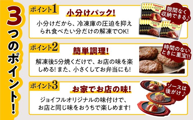 ジョイフル ハンバーグ スペシャル 詰め合わせ 3種 30個セット 《築上町》【株式会社 ジョイフル】 [ABAA011]