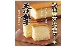 越後妻有地酒ケーキ 天神囃子1本入れ