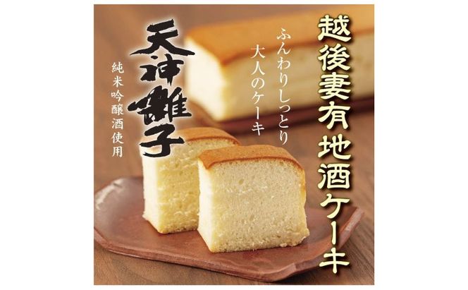 越後妻有地酒ケーキ 天神囃子1本入れ