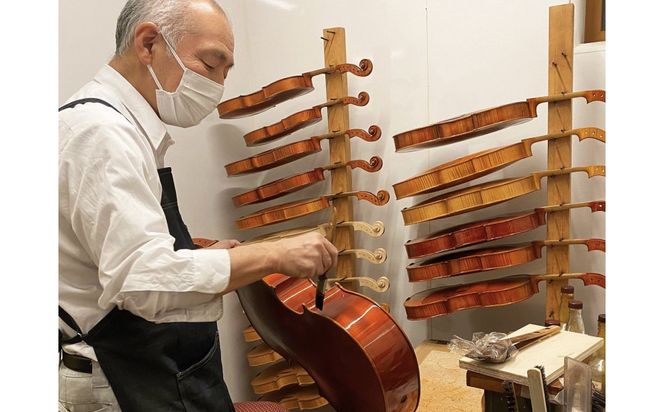 ヴァイオリン肩当て 　木目調　 SUZUKIオリジナル 232238_AD84