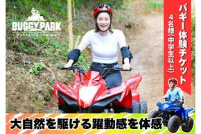 バギー体験チケット　４名様(中学生以上)【宗像大島リゾート】_HA1887