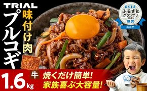 牛肉 プルコギ 切り落とし 味付け 小分け 1.6kg 焼肉 冷凍 タレ漬け 韓国料理 惣菜 おかず 辛くない どなたでも食べられる 牛丼 お取り寄せ 福岡