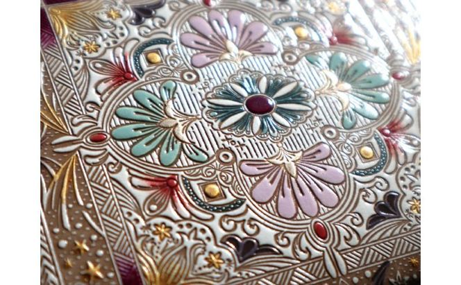 【文庫屋大関】パーソナルホルダー　黄金のタピ【皮革工芸品】 民芸品 雑貨 日用品 手作業 