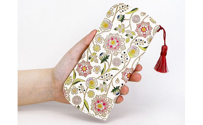 メガネケース ダリア ベリーピンク 文庫屋大関 メガネ ケース メガネ入れ 大人 かわいい 本革 牛革 革 皮革 軽量 スリム コンパクト 収納 工芸品 工芸 雑貨 花柄 花 日本製 民芸品 ファッション小物 東京 墨田区