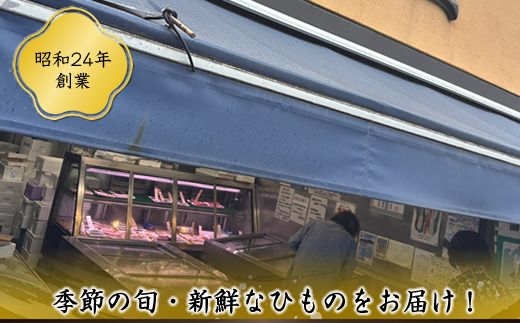 159-2003-04　【定期便3か月】おおいその干物Aセット（7枚以上）／ 季節で変わる旬な訳あり品 【 ひもの 魚 天日干し 神奈川県 大磯 湘南 特産品 ３回お届け 神奈川県 大磯町 自家製干物 贈答品 地魚 お歳暮・お中元】