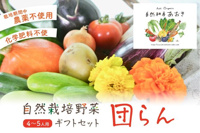 【数量限定】自然栽培野菜セット（団らん）　AB00007