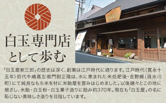 「白玉屋新三郎」の白玉小鉢 6種 6個セット 熊本県氷川町産《30日以内に出荷予定(土日祝除く)》熊本県 氷川町 もち米 餅米 白玉 お菓子 和菓子 きな粉 黒みつ みたらし 胡麻みつ 抹茶みつ つぶあん お取り寄せ スイーツ デザート---hkw_sts_2_6p---