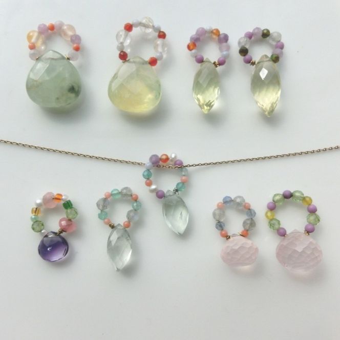 baby ring top ペンダントトップ 1個 グリーンアメジスト1 天然石 アクセサリー [Q] handmadejewely 【 シンプル 可愛い ハンドメイド ジュエリー 手作り 職人 上品 大人な雰囲気 ギフト プレゼント ラッピング 結婚式 普段使い 北海道 幕別 】