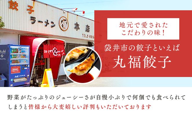 餃子 リピーター続出！ 遠州名物 丸福の餃子 タレ付き ぎょうざ ギョーザ ギョウザ 惣菜 おかず 中華 点心 加工食品 冷凍 静岡 