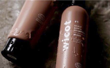 wicot スカルプ＆ヘアシャンプーモイストa 糸島市 / 株式会社ピュール スカルプ シャンプー[AZA159] スカルプ シャンプー  保湿 乾燥 COSMOS認証 ヴィーガン認証