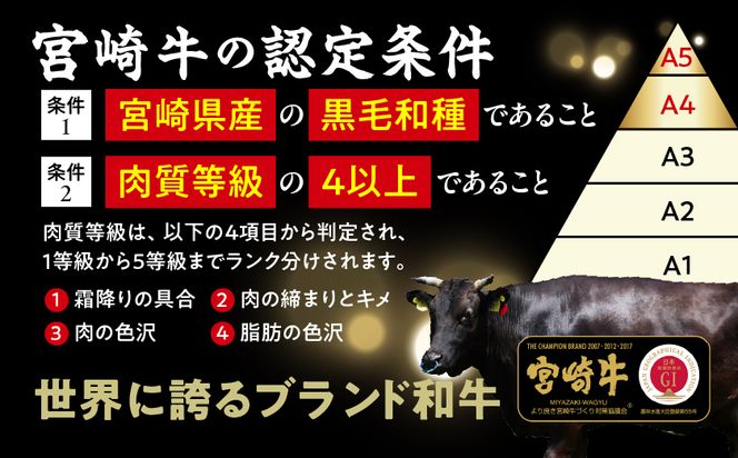 宮崎牛モモウデ焼肉800g(黒たれ付)_21-3101_(都城市) 都城産 宮崎牛 A4ランク モモ ウデ 焼肉 400g 800g にくほんぽ黒たれ 牛肉 肉 牛 計800g セット 万能タレ