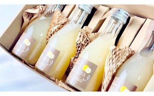 梨 ジュース 「 絢 -AYA- 」 180ml × 4本セット 数量限定 なし ナシ 完熟 樹木熟成 割材 新生活 応援 [DC002ci]