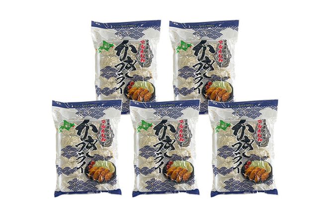 北海道 厚岸産 牡蠣フライ 200g（10粒入）×5袋 (合計1kg) 簡単！ 揚げるだけ 魚貝類 加工食品 