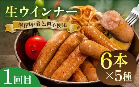 【全3回定期便】 ウインナー / ハンバーグ / ハム 月替り セット 糸島市 / 志摩スモークハウス 生ハム ベーコン[AOA038] 