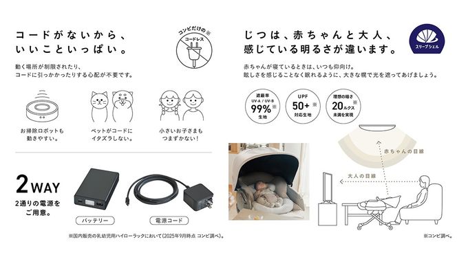 【コンビ】ネムリラ コードレス premium エッグショック HR（BE）119305 ベビーラック＆ベビーチェア 電動 スウィング 出産準備 ベビー用品 ベビーラック ベビーチェア 生児 0歳 1歳 2歳 3歳 こども combi 子供 赤ちゃん