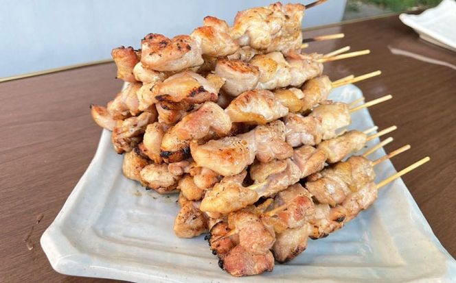 【旨味凝縮！満足セット】九州産 焼き鳥セット 鶏もも 30本 / やきとり ヤキトリ 焼鳥 串セット 国産 冷凍 小分け / 南島原市 / ふるさと企画[SBA077]