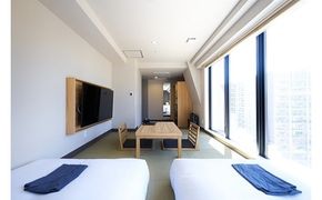 「ホテル縁道」ジュニアスイート「TSUBAKI」 宿泊優待券（1泊食事なし）1組2名様