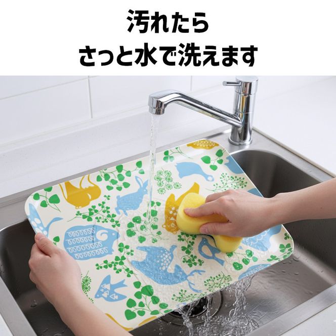 TATSU-CRAFT マグネットトレー L 39cm どうぶつ すべり止め付き ［Tk1116］ 303446_DA90835