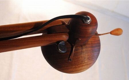 テーブルランプ 糸島市 / 工房はーべすと [AYA021] インテリア 木工家具 リビング おしゃれ お洒落 木 木製 テーブル 寝室 照明