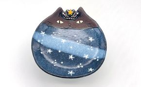 ほし猫キングの皿 【gentle】レギュラーサイズ【716】_HA1718