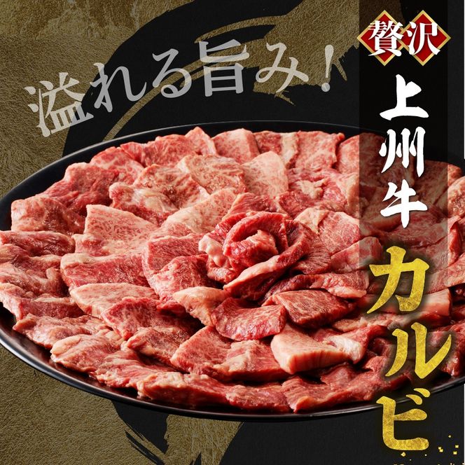 牛肉 カルビ 【上州牛】 約500gパック 群馬県 千代田町 国産 牛肉 ブランド牛 精肉 肉 お肉 焼肉 バーベキュー BBQ キャンプ アウトドア 食品 冷凍便 グルメ お取り寄せ グルメ 送料無料 