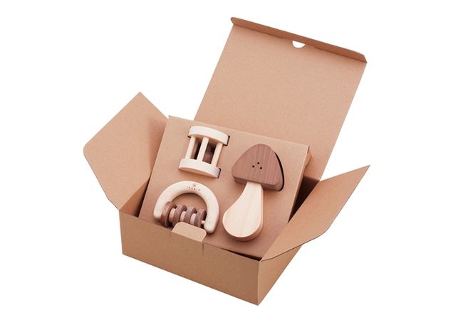 IKONIH ガラガラシリーズ ｜ おもちゃ 子供 こども オモチャ 玩具 プレゼント お祝い 木 出産祝い 安全 オーガニックトイ ファーストトイ 赤ちゃん アイコニー