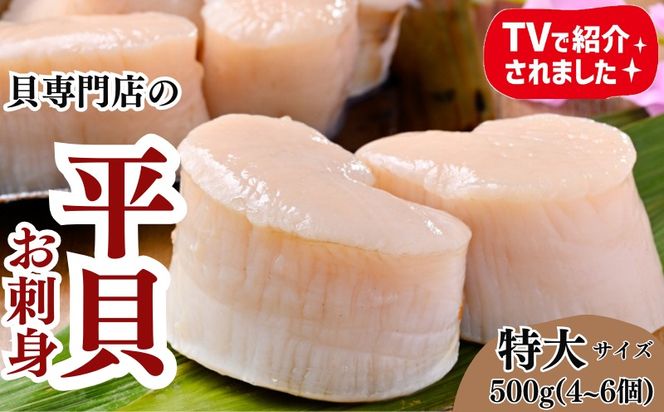 むき身 セット 約500g 冷凍 詰め合わせ 特大サイズ 平貝 岬だより 魚介 海鮮 貝 出汁 愛知県 南知多町