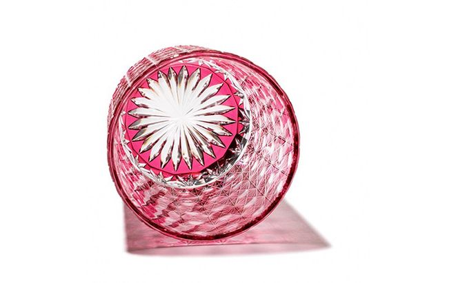 江戸切子 ロックグラス 縁繋ぎ 金 赤 玻璃匠山田硝子 高級 切子 ウイスキー 焼酎 グラス ガラス コップ ガラスコップ ぐいのみ 食器 工芸品 伝統工芸 ギフト プレゼント 贈答 贈答品 贈り物 お祝い 退職祝い