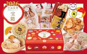 えびせん家族 招福開運【宝箱2026】海鮮せんべい新春アソート詰合せ(9種10袋) H011-133