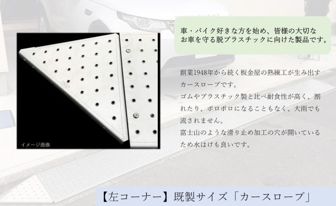 【左コーナー】既製サイズ「カースロープ」