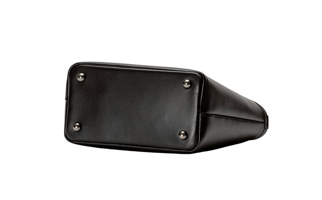 Tajima Cowhide ミニトートバッグ / 革バッグ ブラック メンズ レディース 軽量 約330g バッグ かばん カバン 鞄 黒 日本製 豊岡製 循環型ブランド タジマ カウハイド DLP