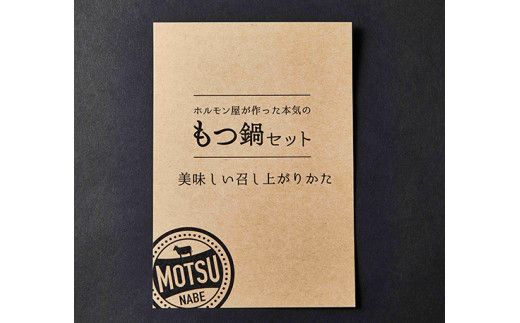 【定期便】定期便　ホルモン屋が作った本気のもつ鍋セット塩味　全3回【FO56W】（滋賀県　近江八幡市）