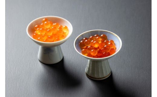 【数量限定】料亭 能登新の料亭のはらこ（いくら）2種セット（醤油漬け1個・味噌漬け1個）1069010