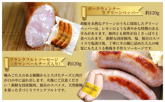 ソーセージ ハム ベーコン 8種 セット 加工肉 ギフト ウインナーウィンナー 国産