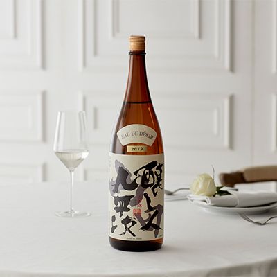 「醸し人九平次 純米大吟醸 山田錦 EAU DU DESIR」（1,800ml）〔西脇市産山田錦使用日本酒〕 