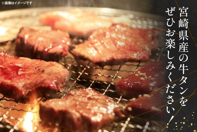 牛肉 牛タン 宮崎県産 黒毛和牛 タン スライス 300g  [オーチャンズ 宮崎県 美郷町 31bn0001] 厚切り 薄切り 牛たん たん 牛