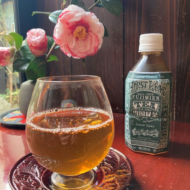 村上茶　雪国緑茶ペットボトル24本入り 1005005