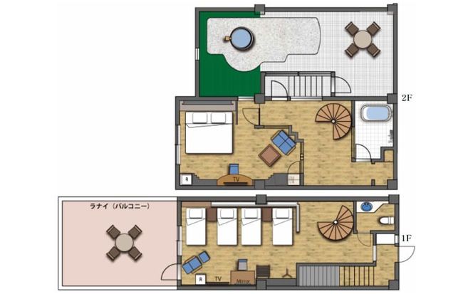 五右衛門メゾネット 1泊2日 宿泊券 (最大6名様/朝食付き) 未就学のお子様 添い寝無料 宿泊利用券 沖縄旅行 ホテル チケット ギフト 沖縄市 / ライカムファミリーリゾートホテル[BCEH004]