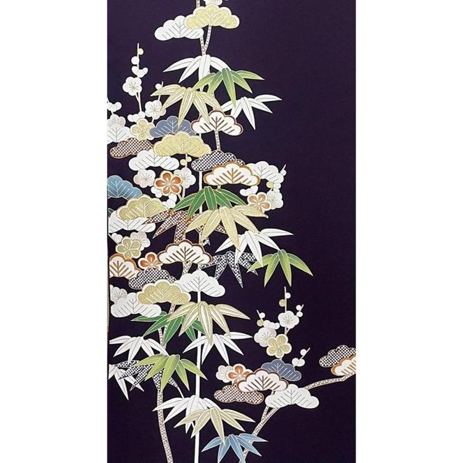 新潟県伝統工芸品「十日町友禅」付下 着物 ファッション 女性