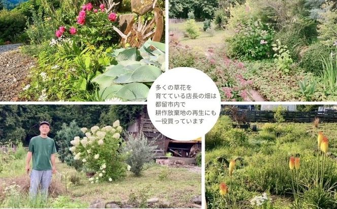 季節の野花のアレンジメント　GR001